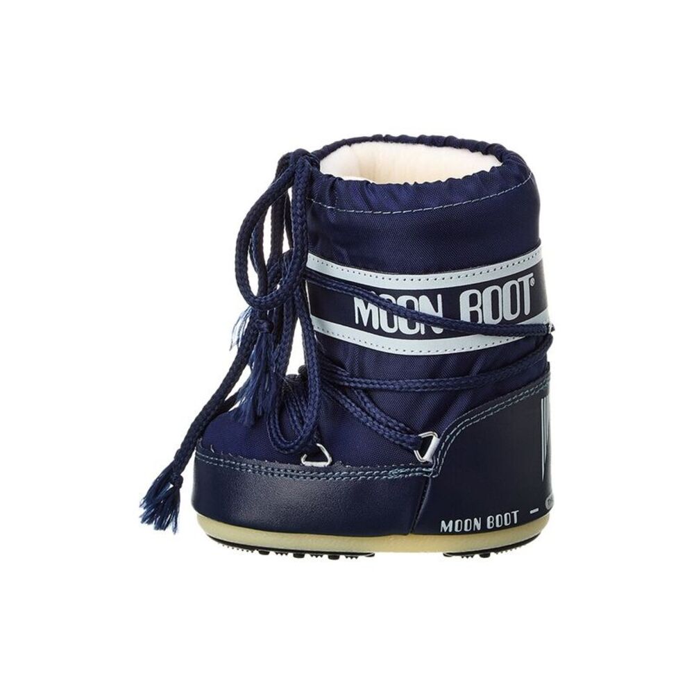 Moon Boot® Mini Icon Nylon Boot, Blue - Picture 2 of 5